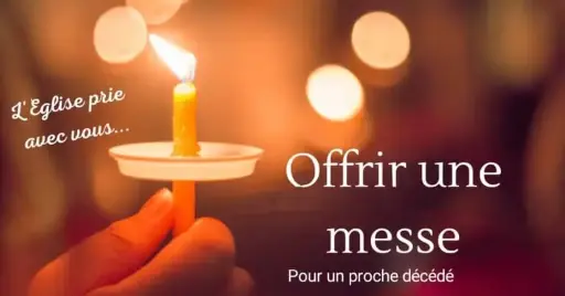 Frais de demande de Messes pour un TRIDUUM